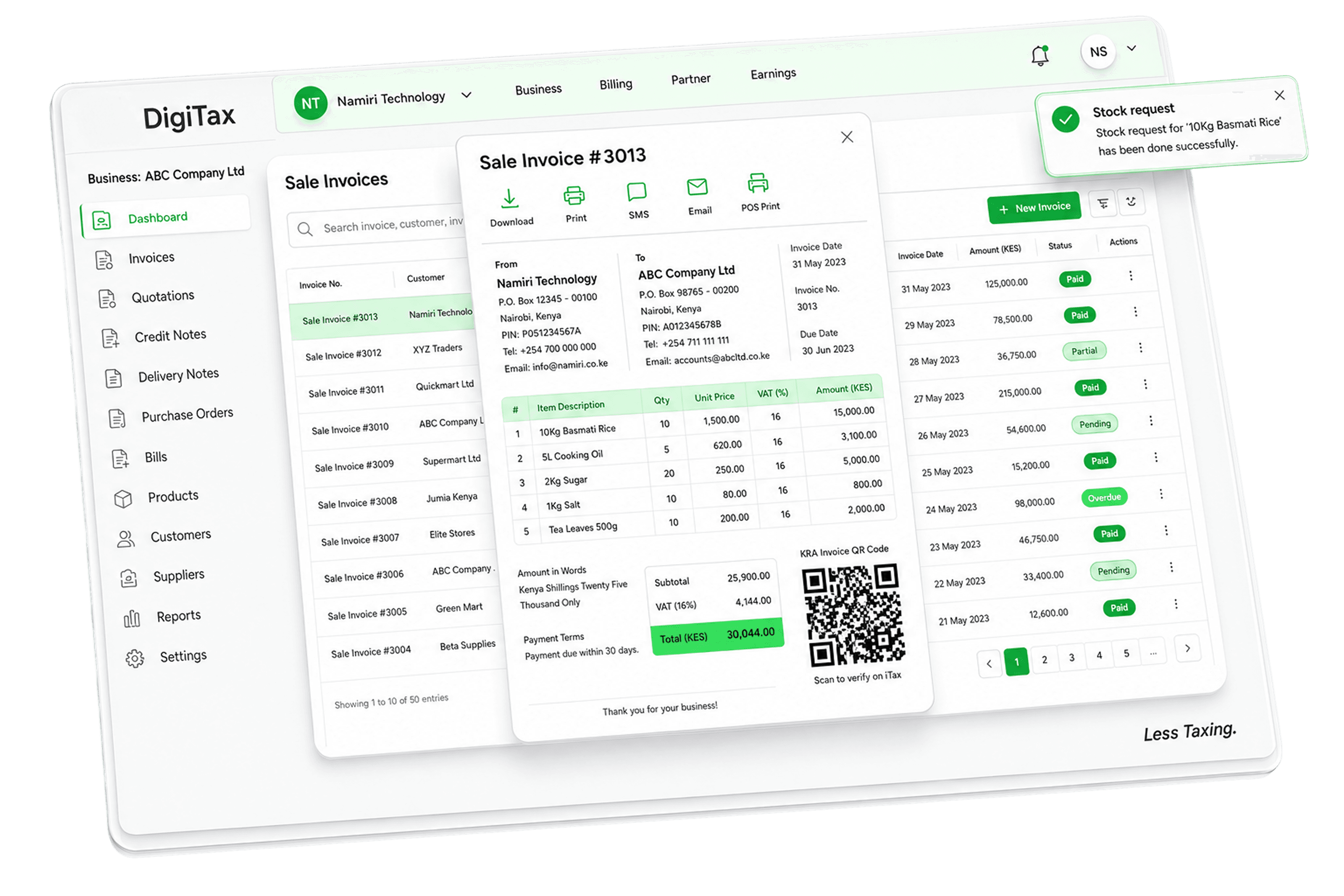 DigiTax Kenya — eTIMS compliance