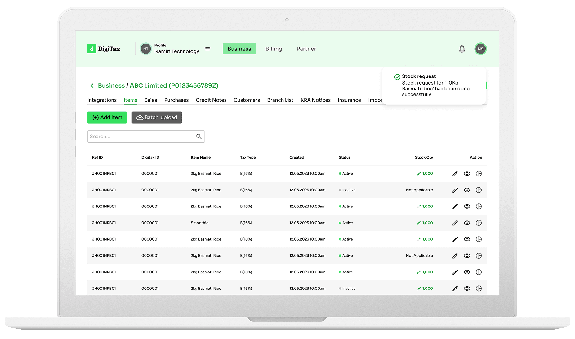 DigiTax Zambia — ZRA Smart Invoice